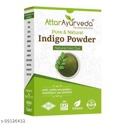 **Attar Ayurveda Indigo Powder For Black Hair (200 grams)**