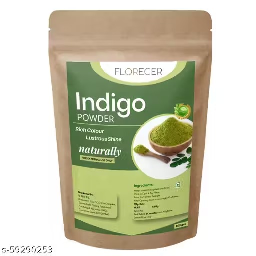 **Florecer 100% Pure Organic Indigo Powder (100 g)**