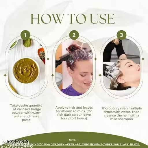 **Florecer 100% Pure Organic Indigo Powder (100 g)**