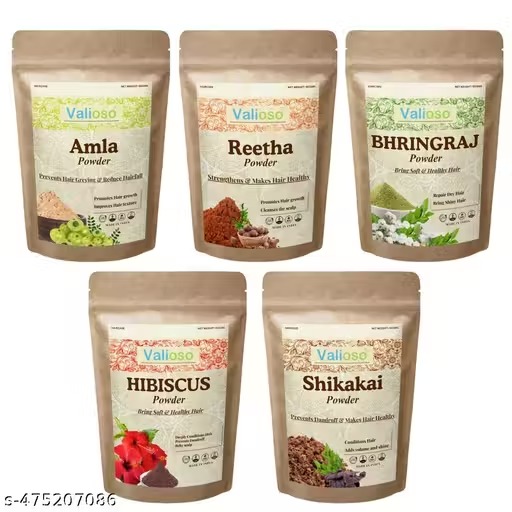 Bhringraj Powder For Hair Growth 50 Gms Each Combo (Pack Of 5)