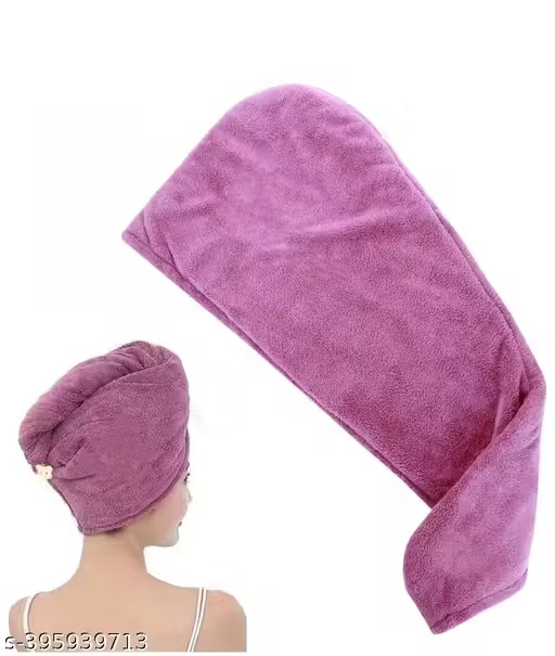 Piera Bitpink Hair Towel Wrap Turban Microfiber