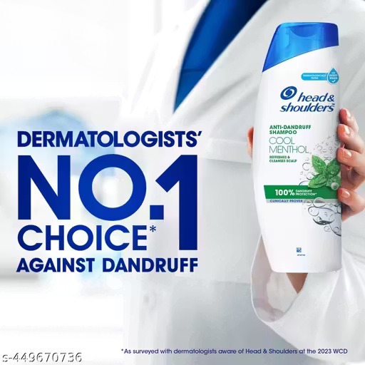 **Head & Shoulders Cool Menthol Shampoo 180ml**