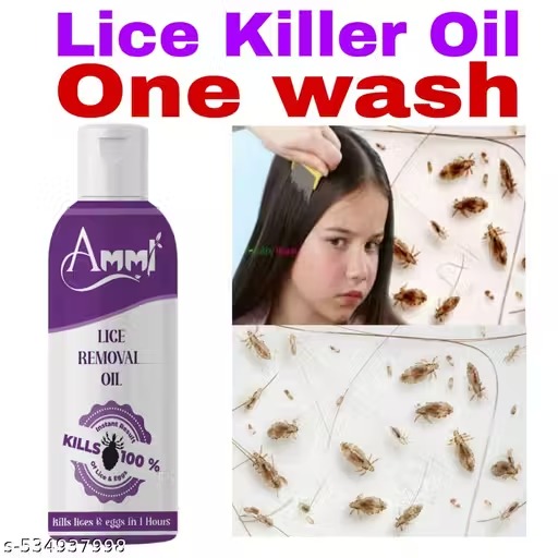 **Ammi Lice Away Hair Oil For Women, Men & Children**