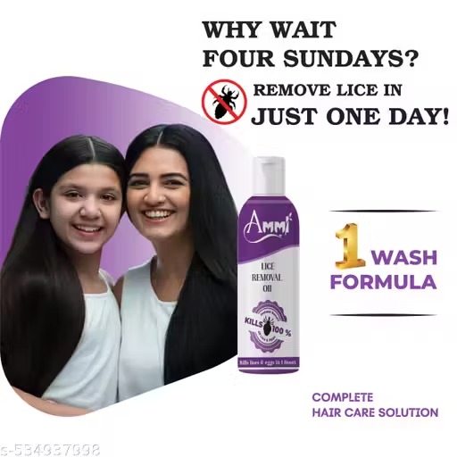 **Ammi Lice Away Hair Oil For Women, Men & Children**