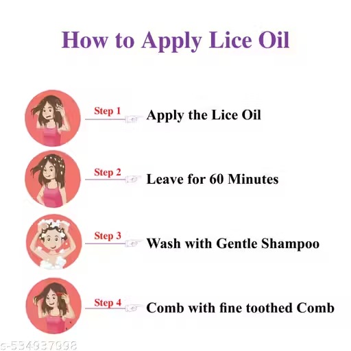 **Ammi Lice Away Hair Oil For Women, Men & Children**