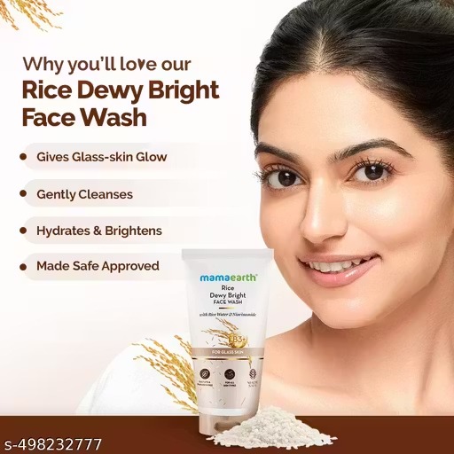 **Mamaearth Rice Face Wash 50 ml Pack Of 2**