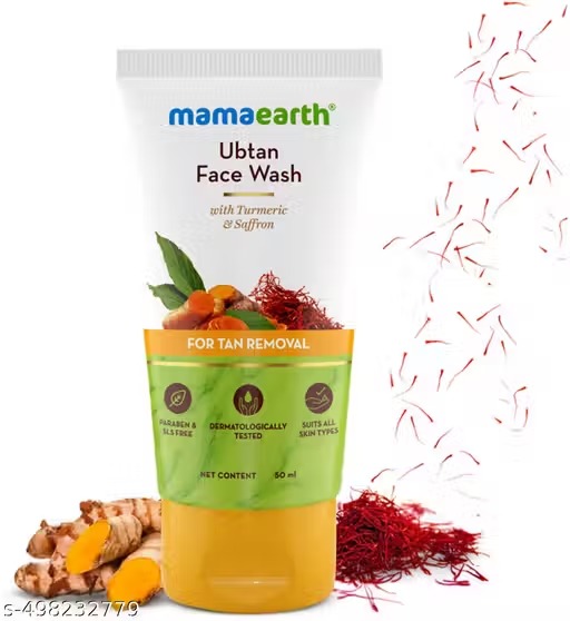 **Mamaearth Ubtan Face Wash 50 ml Pack Of 3**