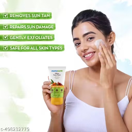 **Mamaearth Ubtan Face Wash 50 ml Pack Of 3**