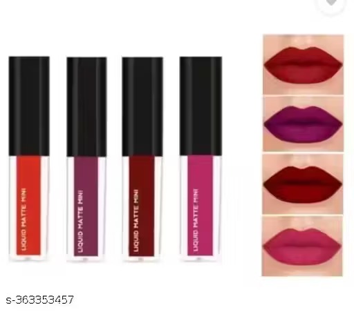 **Red Edition Lipstick, Hair Straightener With 36H Long Lasting Black Waterproof Eyeliner**