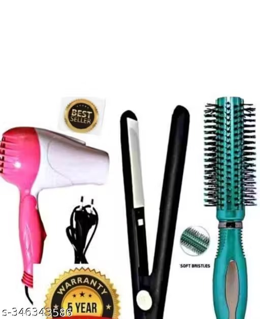 Professional Hair Styling Combo: Hair Dryer