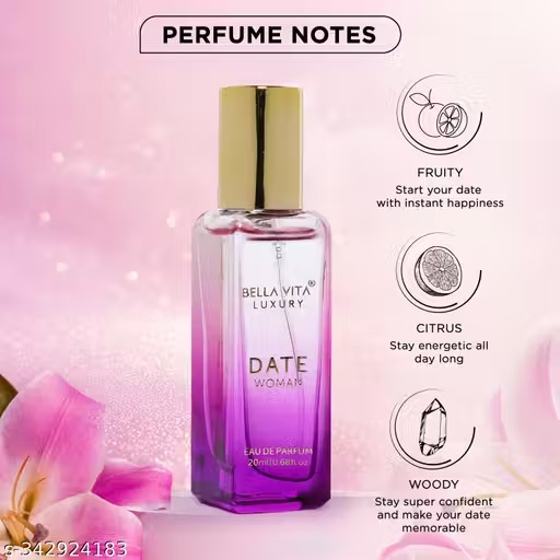 Bella Vita Luxury DATE Woman + White OUD Unisex Perfume Combo