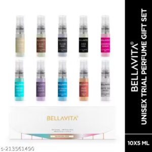 Bella Vita Luxury Unisex Trial Perfumes Gift Box For Men And Women