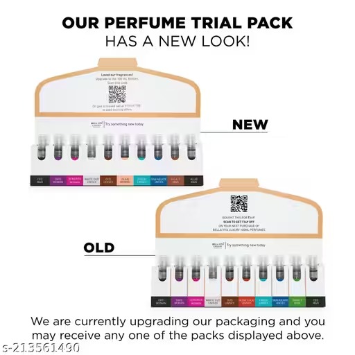 Bella Vita Luxury Unisex Trial Perfumes Gift Box For Men And Women