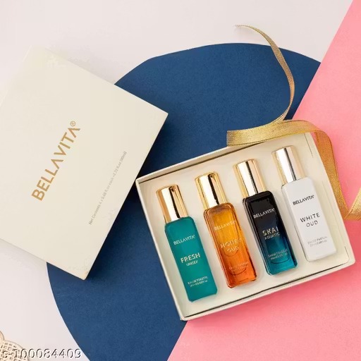 Bella Vita Organic Unisex Luxury Perfume Gift Set 4 X 20 Ml