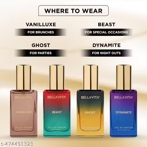 Bella Vita Unisex Magical Scents Gift Set For Men And Women 4 X 20 Ml