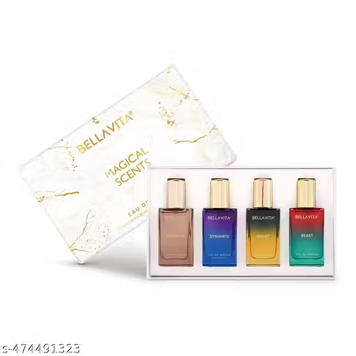Bella Vita Unisex Magical Scents Gift Set For Men And Women 4 X 20 Ml