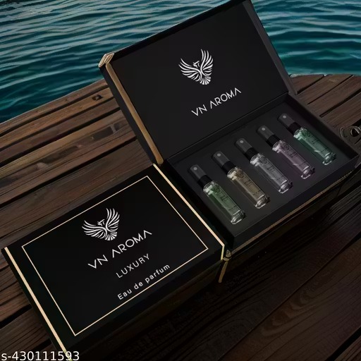 VN Aroma Unisex Luxury Perfume Gift Set – 5 × 8 Ml