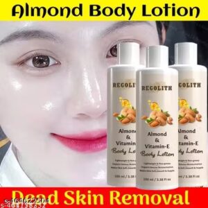 Regolith Almond & Vitamin-E Body Lotion Skin Whitening Body Lotion For Dry Skin