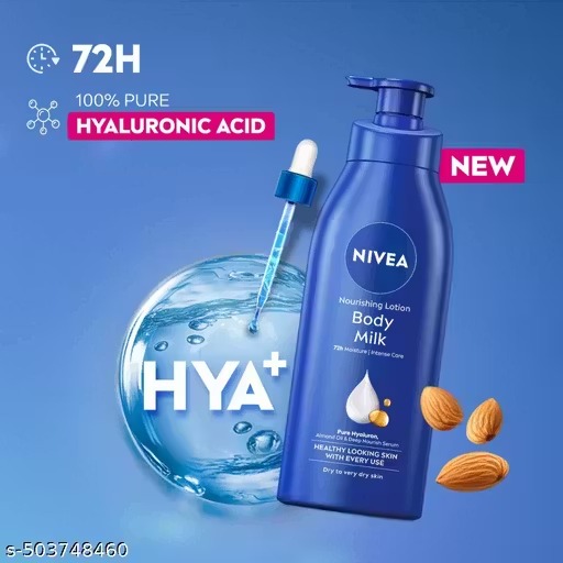 NIVEA Body Milk, Moisturizer Lotion