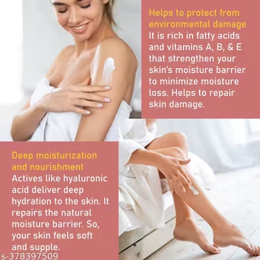 Dravida Organics Rose Body Lotion Long-Lasting Moisturization