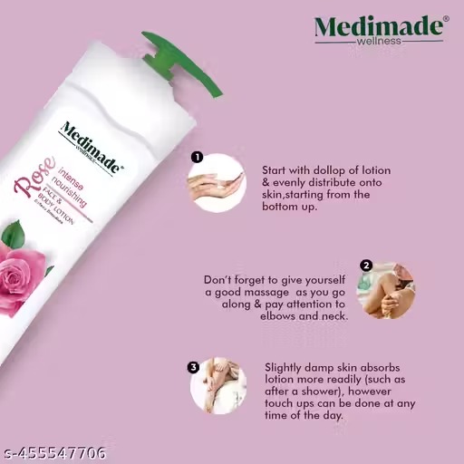 Medimade Rose Geranium Body Lotion - 400 Ml