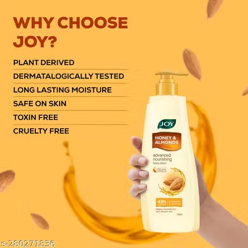 Joy Honey Almond Nourishing Body Lotion 750Ml