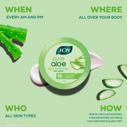 Joy Pure Aloe Skin Cream - 200Ml