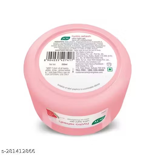 Joy Hydra Watermelon & Vitamin E Cream 250Ml