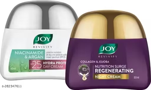 Joy Vit C & Collagen Cream Combo 50Ml X 2